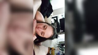 Sucking Off a Long Penis