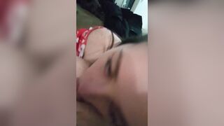 Sucking Off a Long Penis