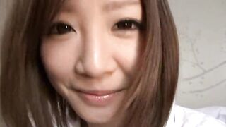 Short Cut Hair Style oriental Japanese Adorable Women Hotel Sex