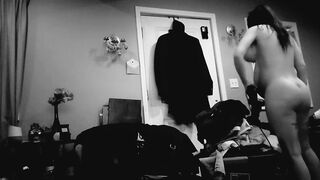Pregnant Nude Housekeeper. Nude Fixing & Cleaning no Sex inside