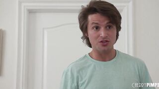 Long Tit Blonde Scarlett Snow Happily Fucks Her Stepbrother After