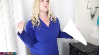 Stepmom prepares stepson's penis for college