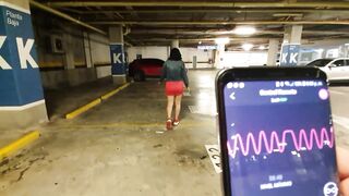 I want to Squirt at the Mall Parking Lot