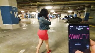 I want to Squirt at the Mall Parking Lot