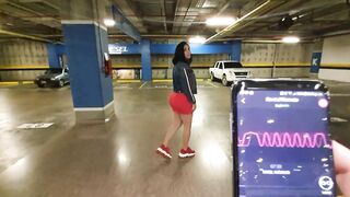 I want to Squirt at the Mall Parking Lot