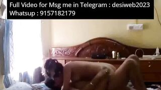 Indian Bhabhi Sucks Cock and Rides Hard on Bed