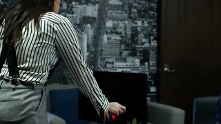 Kasey Kei Deepthroats Big Cock Boss in Office