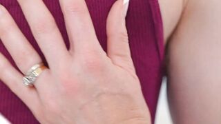 Blonde MILF Seduces Stepson for Big Boob Blowjob and Facial Cumshot