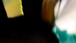 Blonde Slut in Green Lingerie Deepthroats Big Cock on Webcam