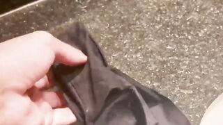 Latina Big Tits Stretches by Pool Then Gets Sucked Cock POV