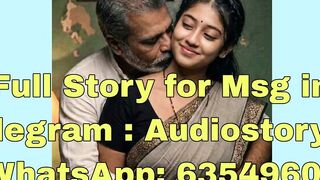 Grey Haired Daddy Kissing barely legal Mom in Saree on Map Wall