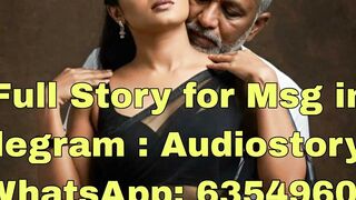 Sexy Mom In Black Saree Gets Rough Fuck From Old Man