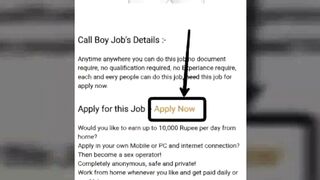Indian Call Boy Job - Massage Duty Sex Operator Earnings