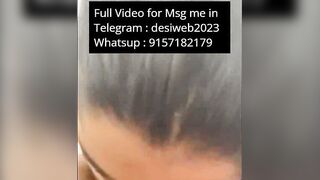 Indian Girl Deepthroats Lover Dick and Rides Hard