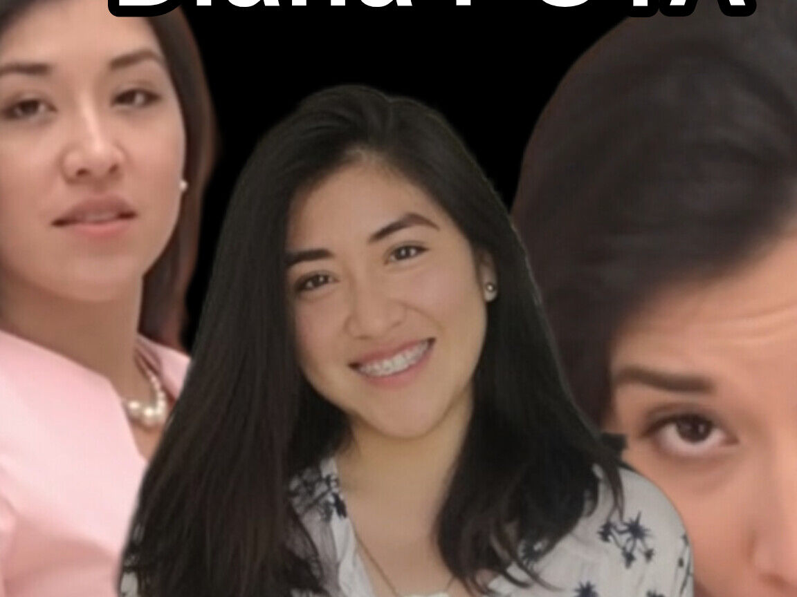 Diana Sucks Cock in Pink Blazer and White Top