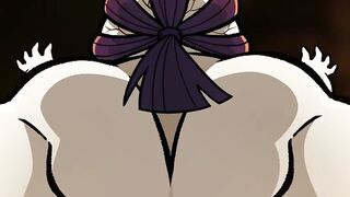 Upper Moon Meeting Hentai 1 - Anime Demoness with Cherry Blossom Tattoo