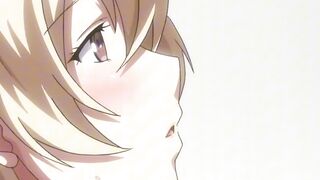 Rich Blonde Schoolgirl Deepthroats Cock on First Time in Bedroom