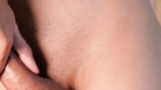 Latina Shemale Strips Black Socks And Jerks Thick Hard Cock Solo
