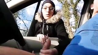 I pull my dick out into front of this Muslim,