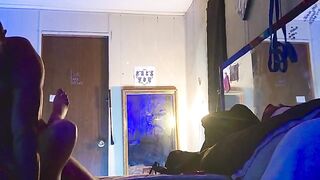 Bound him up , Teased him & made him Cum
