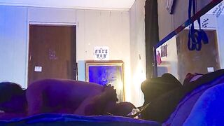 Bound him up , Teased him & made him Cum