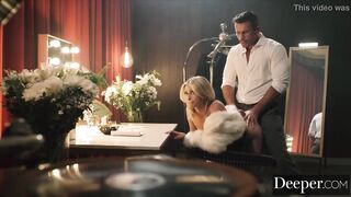 Deeper. Shy understudy is seduced by her infamous co-star