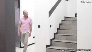 Young Courtesans - Courtesan Lana Broks nailed and Hot cummed