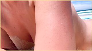 Fiance Shows Melons on Outside Beach | best Titties on