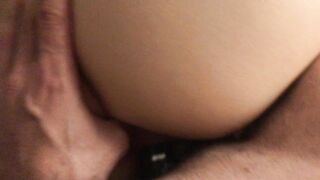 Rides Cock, Orgasming and Double Snatch and Anal Penetration with