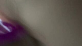 Slim BARELY LEGAL Gets Pounded Double Penetrated with Toy AND a