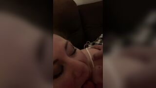 STEPDAD CATCHES EROTIC NYMPHO WATCHING HIS BDSM VIDEOS ON FATHERS