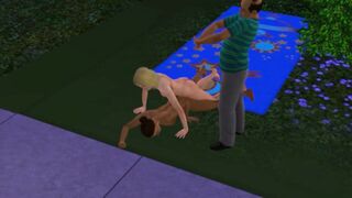 Plowed a chick on his Doorstep at Home | Adults