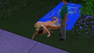 Plowed a chick on his Doorstep at Home | Adults