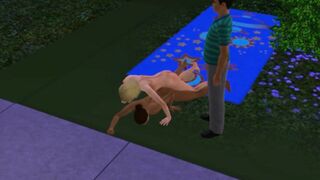 Plowed a chick on his Doorstep at Home | Adults