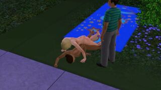 Plowed a chick on his Doorstep at Home | Adults