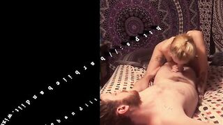 Sucking Off Daddy's Penis and Nuts!! Loves Rides my Fat Dick