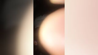 Long Ass Ebonys first Booty Plug. Double Penetrated with a