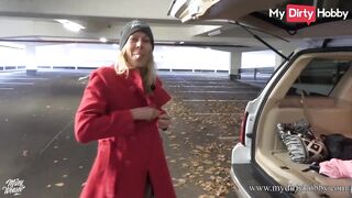 MyDirtyHobby - Outside boned and jizzed at a parking lot