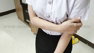 one.สาวนักศึกษา กับ ชายหมวกกันน็อค