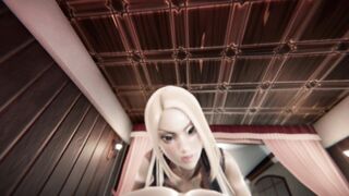DBZ - Master Roshi Fucking Android 19 yo until she Squirts