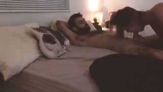 Interrupting Fiance Kitty for some Oral Sex and a Quicky Befor