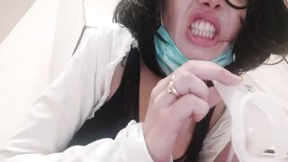 Anal and Cervical Check of my Aunt