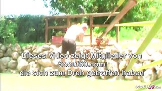 German milf Milf Seduce young Neigbour to Boned on Holiday