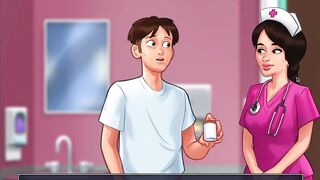 Summertime Saga - mature Lady wants Long Young Penis