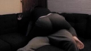 Neighbor PAWG Fiance Sneaks over again to make sure I