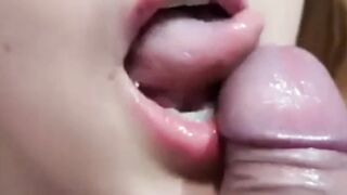 Sweet Oral Sex into the Morning, Cum inside the Throat. all