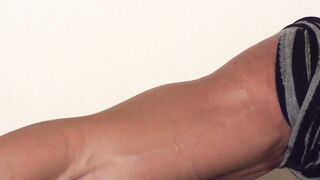 Stunning, Bulging Bicep Compilation with Fitness Expert Female Sex Symbol