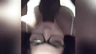 Bombshell Nerdy mom Step Sister and Step Brother Caught by