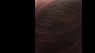 Tatted women Gets facefucked by master big black cock