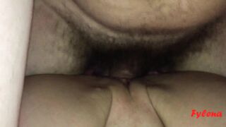 The Greedy Whore Swallows it Deep and is Slapped because